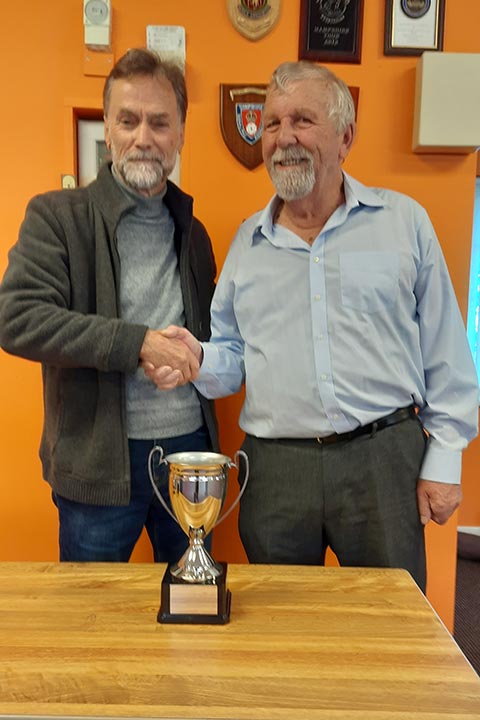 Hall of Fame - Eric Trim and Don Steele - Richmond Park Bowls Club