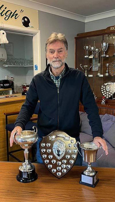 Triple Competition Winner 2025 - Don Steele - Richmond Park Bowls Club