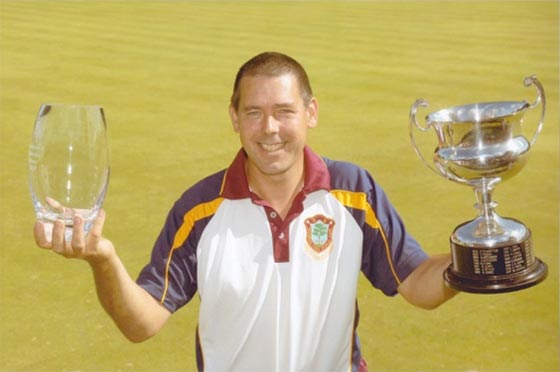 Hall of Fame - Bournemouth and District Champion of Champions 2016 Jim Cotton - Richmond Park Bowls Club