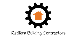 Redfern Building Contractors Logo - Richmond Park Bowls Club Sponsor
